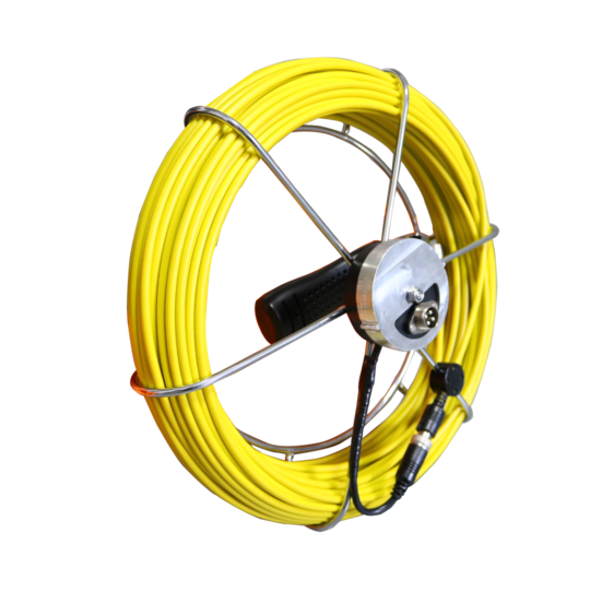 CR-3188 Inspection Camera Cable and Reel 65/100/130 Feet - JR Draincam